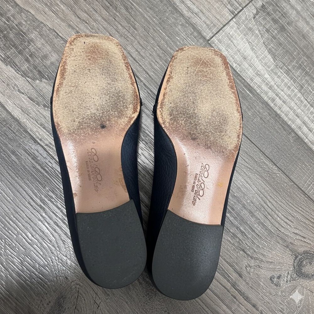 Brooks Brothers Dark Navy Blue Leather Loafers Women’s Size 8½ - Picture 11 of 12